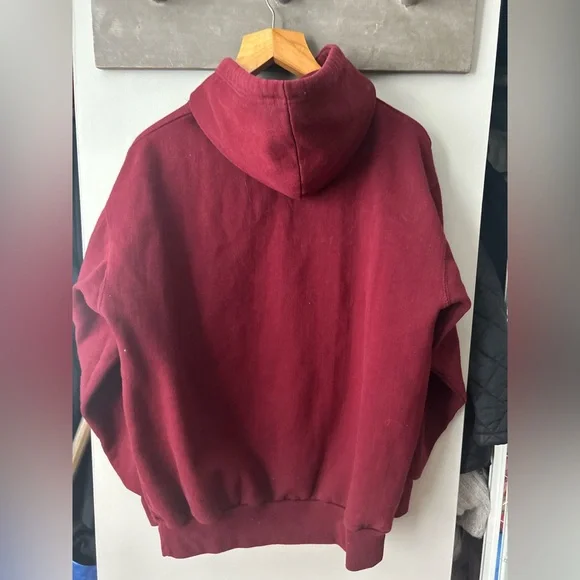 Thick and oversized Harvard printed hoodie - Picture 10 of 11